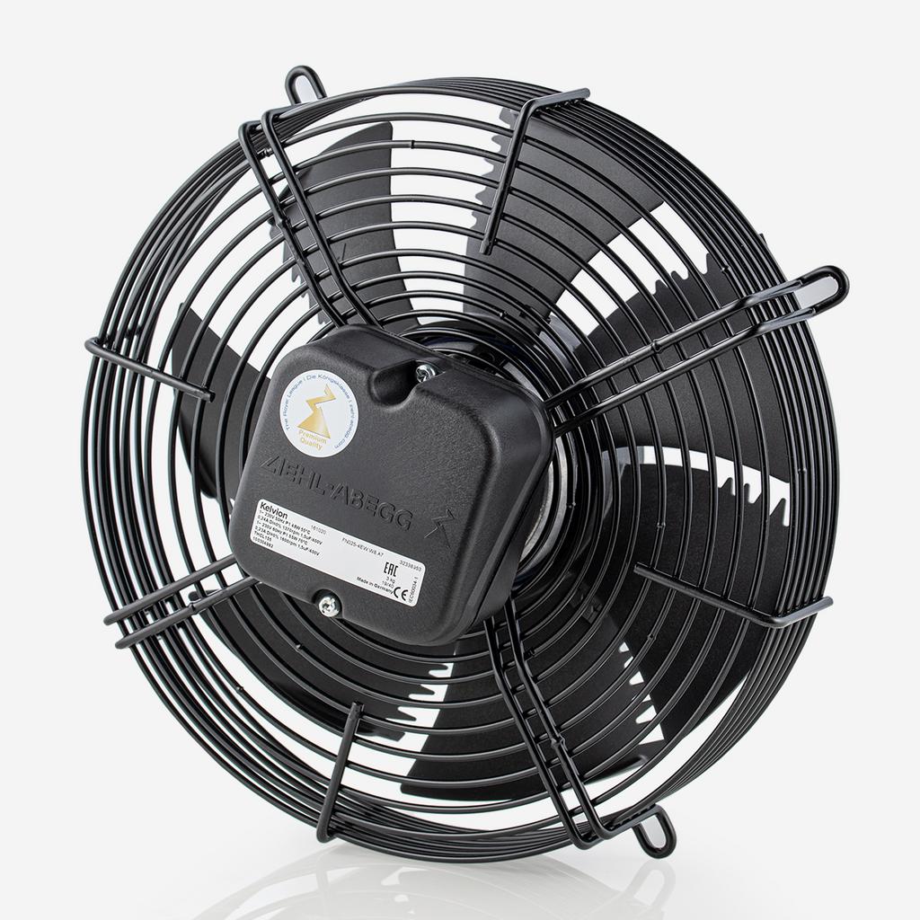 FN025-6IK.0B.V7 ZIEHL-ABEGG Axial Fan  0.23kW 200/277V 1.65/1.2A 3250rpm