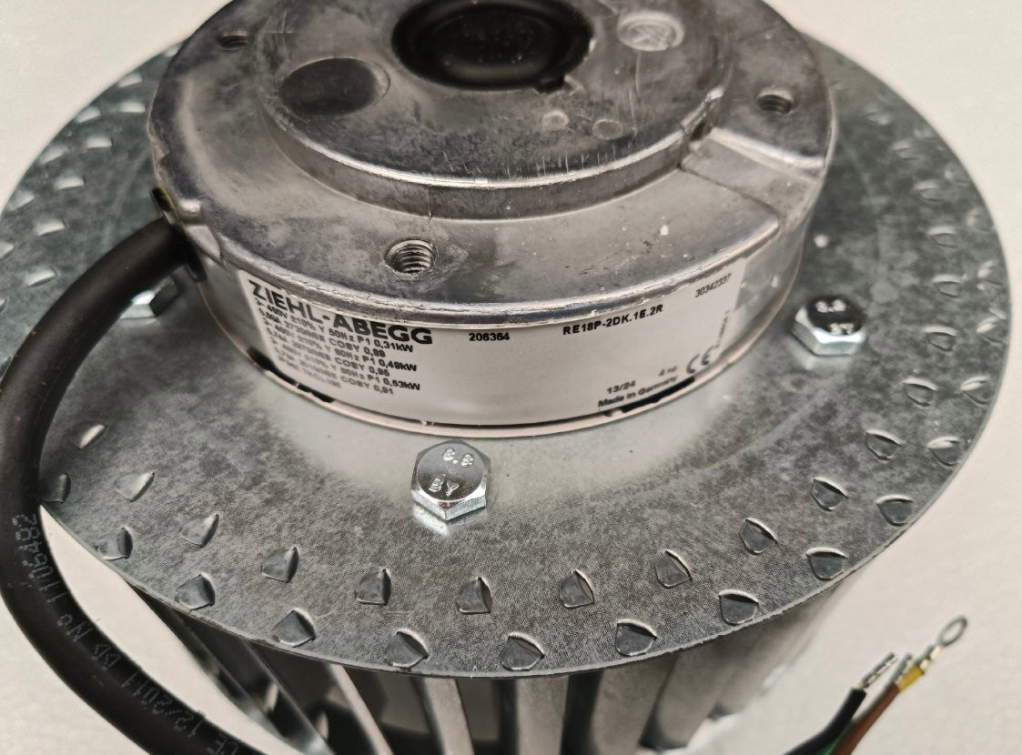 RE18P-2DK.1E.2R ZIEHL-ABEGG Centrifugal Fan