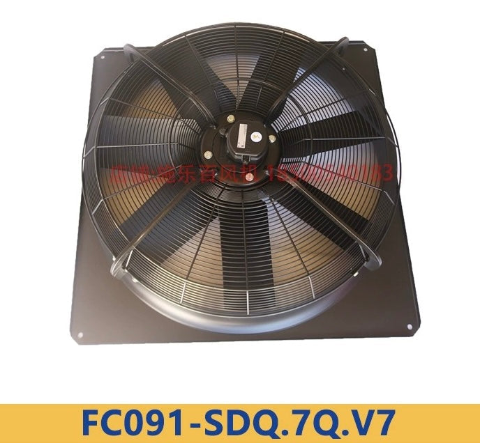 FC091-SDQ.7Q.7V ZIEHL-ABEGG Axial Fan 3-400V 3.3/1.9kW 6.3/3.5A 850/610rpm