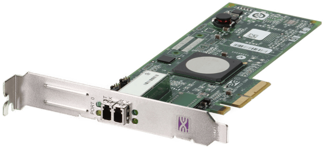 Image of Dell Emulex LPe-1050EX Single Port 2 Gbps Fiber Channel HBA, PCI-E x4