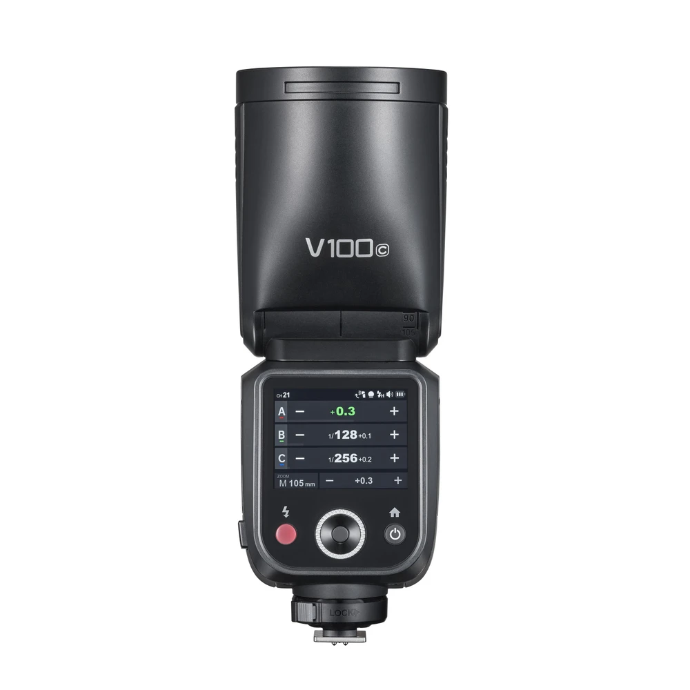 Godox V100 Flash for Nikon (with Magnetic Front Ring)