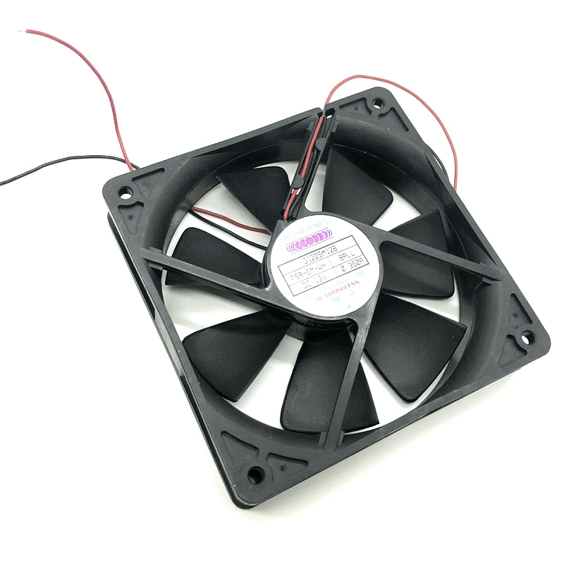 G1225M12B 12025 120x120x25mm 12V DC 0.35A Axial Cooling Fan