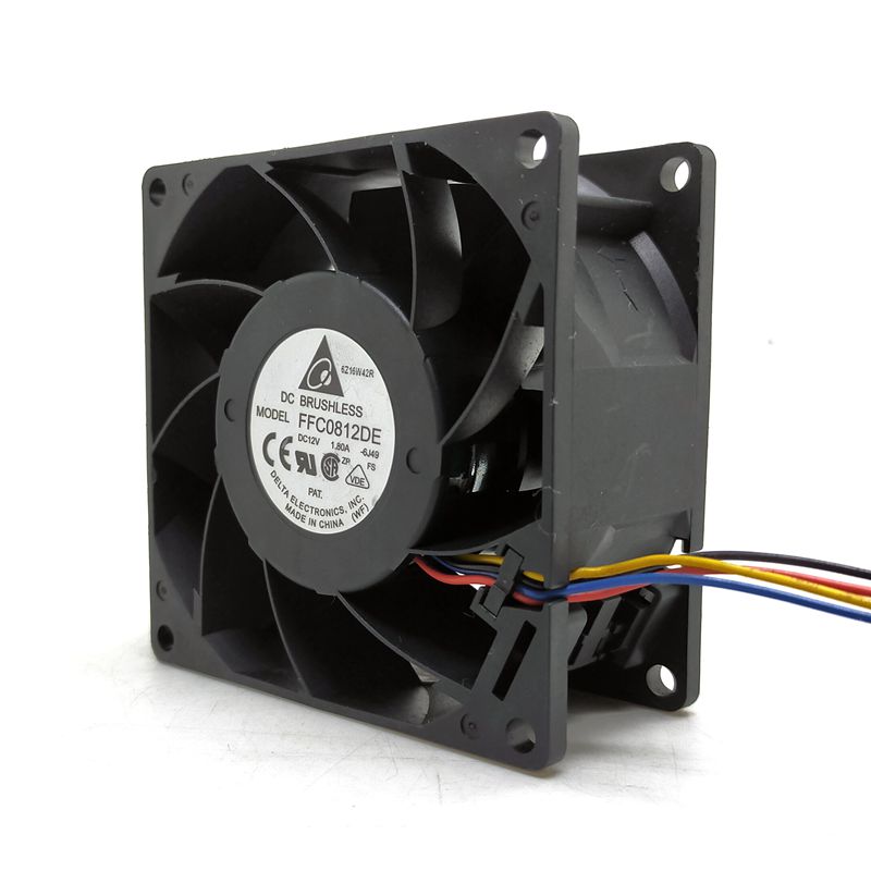 Delta FFC0812DE 80x80x38mm 12V DC Axial Cooling Fan