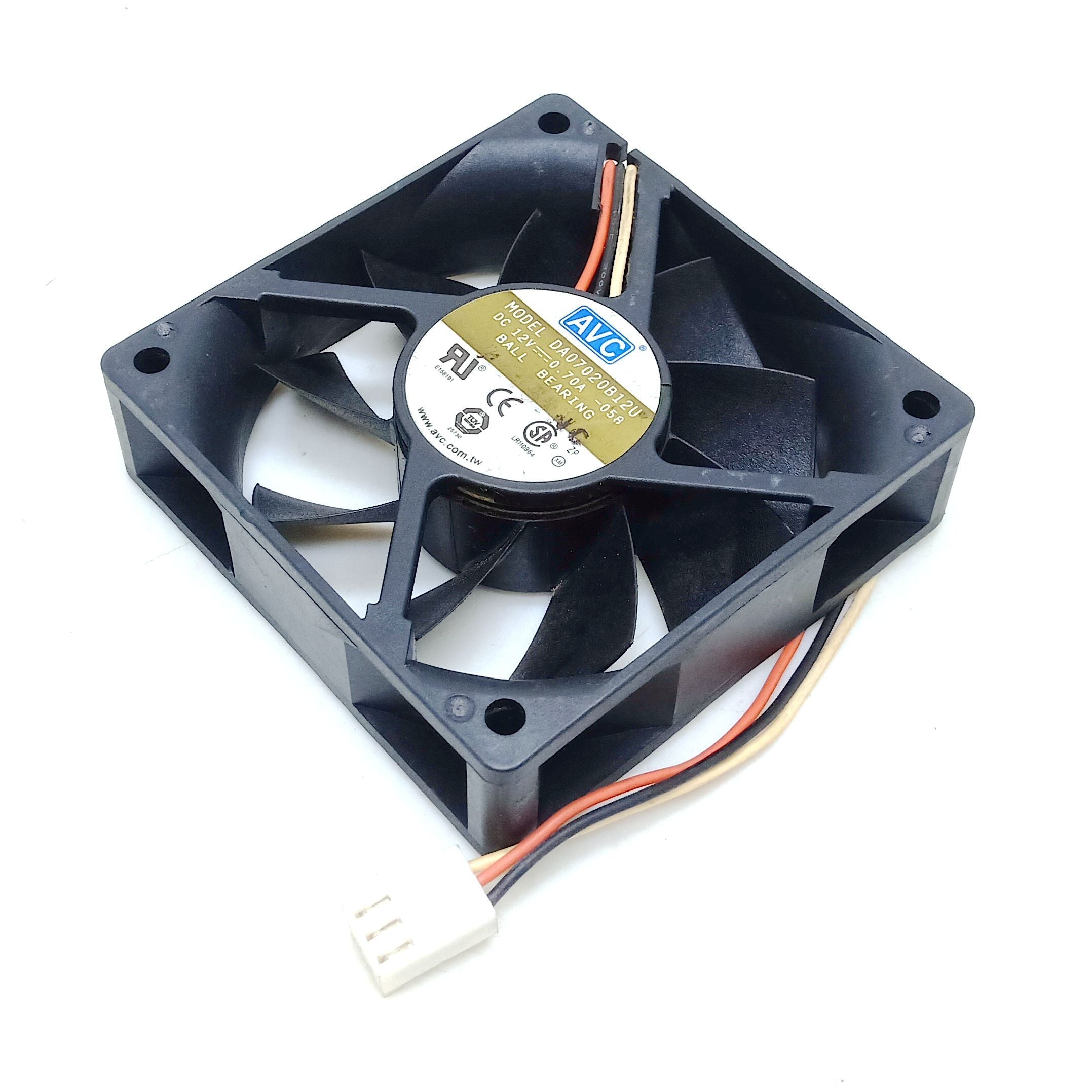 AVC DA07020B12U 70x70x20mm 12V DC Axial Cooling Fan