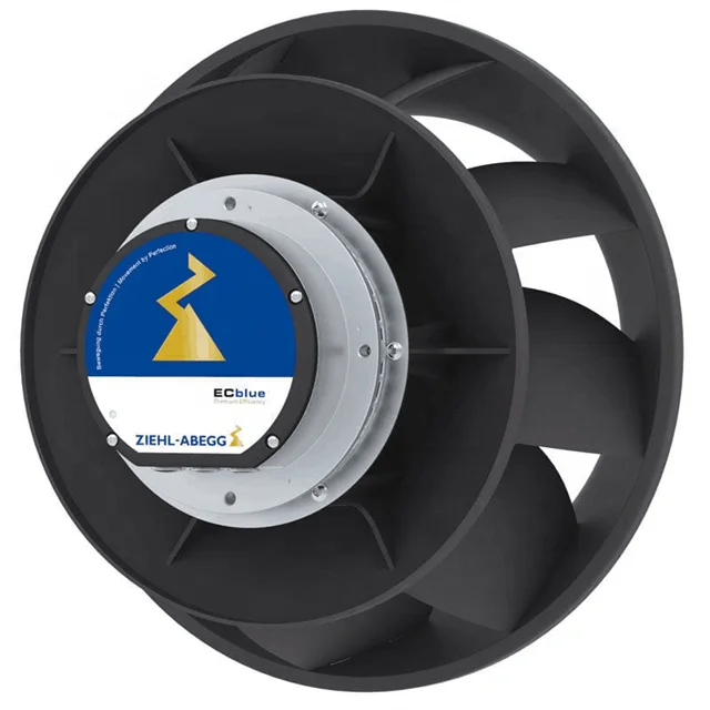 Ziehl-abegg RH50V-ZIK.GG.1R RH50V-ZIK.DG.VR RH50V-ZIK.GL.VR 380V 2600W 50/60Hz 1800RPM 4.3A IP54 Spindle Motor Centrifugal Fan