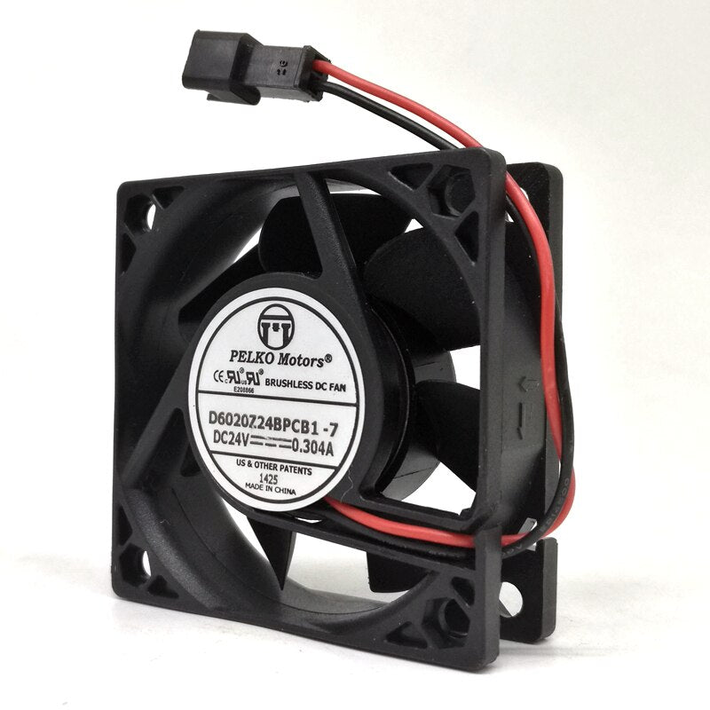 D6020z24bpcb1-7 60x60x20mm 24V DC Axial Cooling Fan