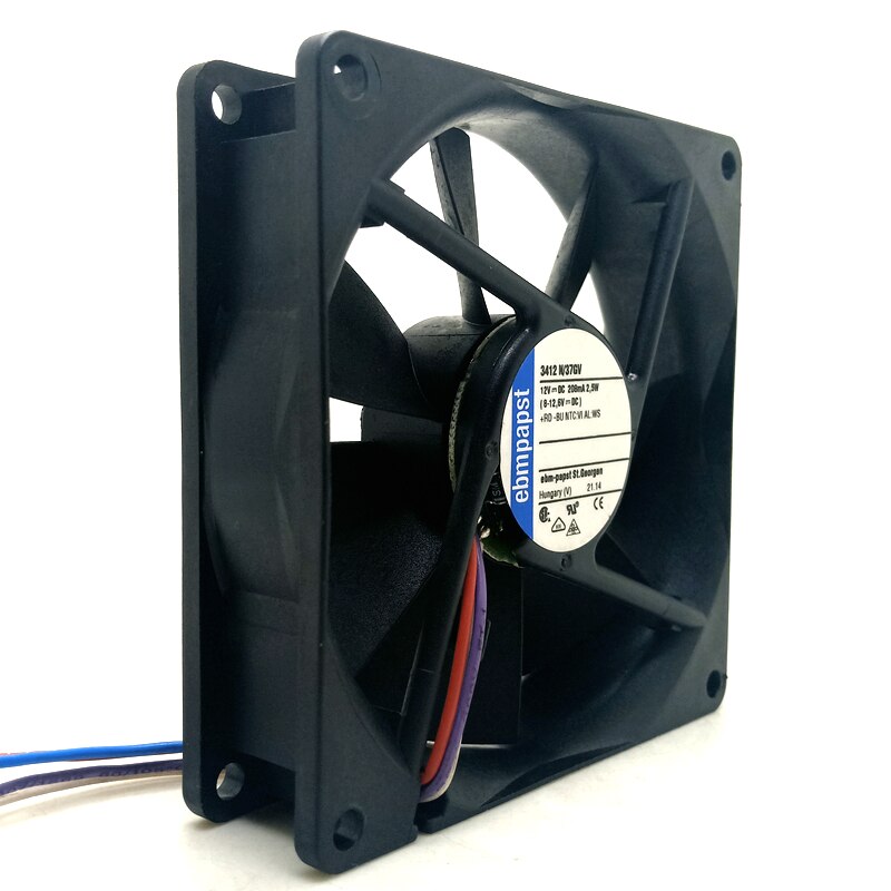 DOUBLE-BALL 12V DC Axial Cooling Fan
