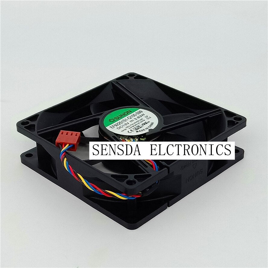 SUNON EF92251S1-Q100-S99 92x92x25mm 12V DC Axial Cooling Fan