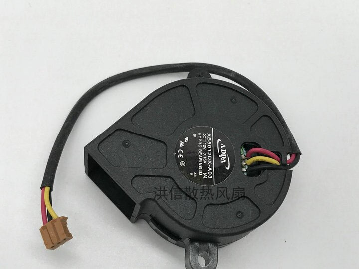 ADDA AB5012DX-A03 50x50x25mm 12V DC Industrial Cooling Fan
