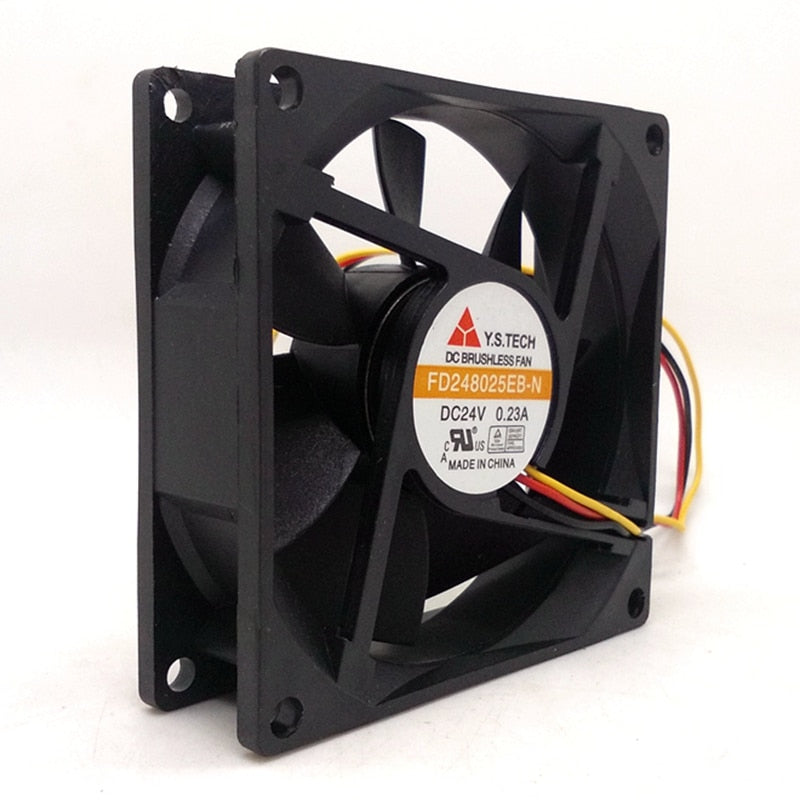 FD248025EB 24V DC Axial Cooling Fan