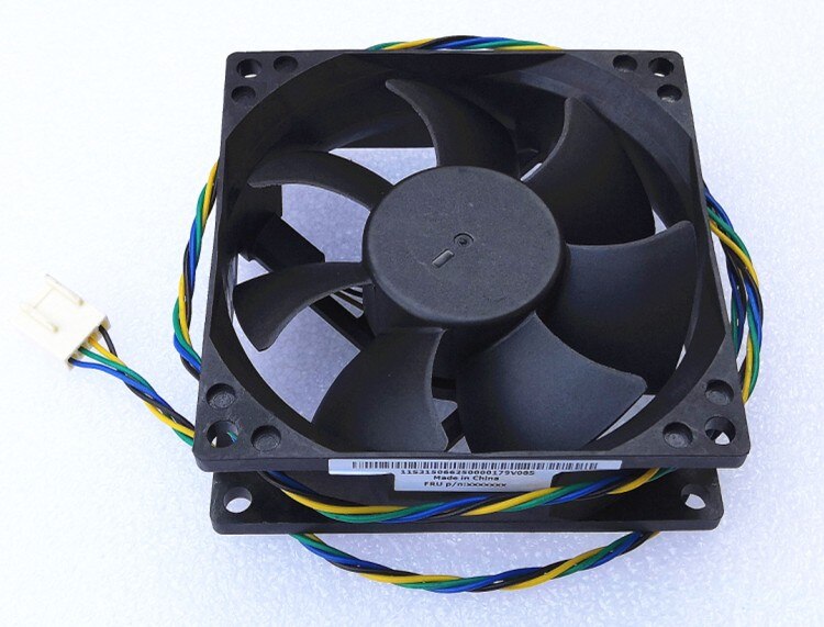 AVC Ds08025t12u 80x80x25mm 12V DC 0.70A 4-Wire Axial Cooling Fan