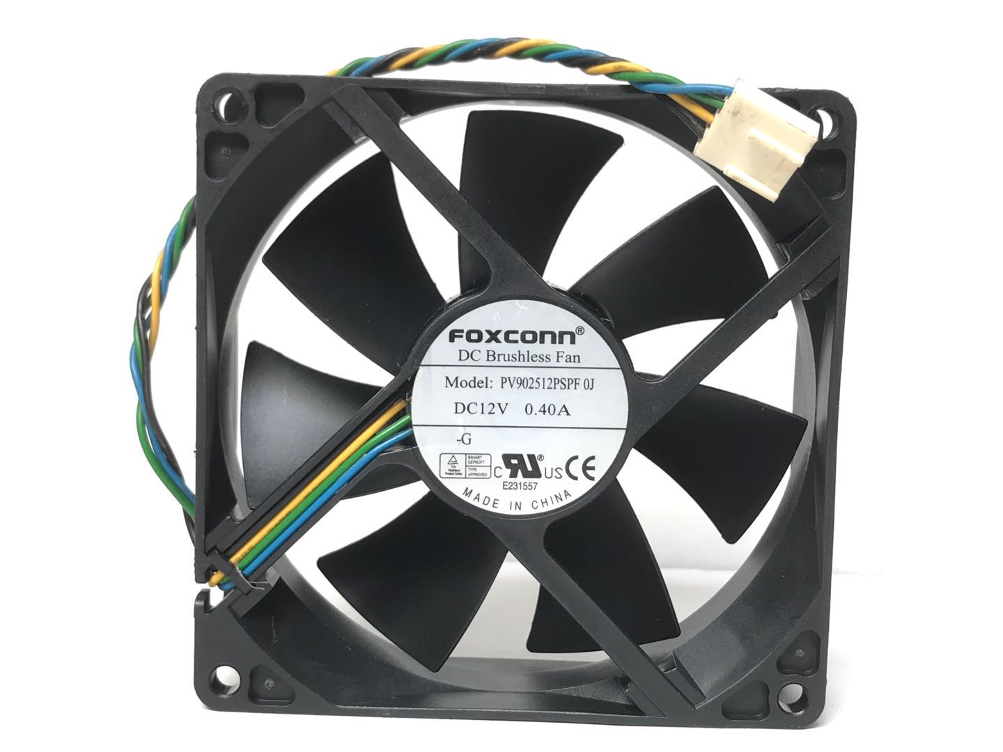 Foxconn PVA092G12H 92x92x25mm 12V DC 0.4A Axial Cooling Fan