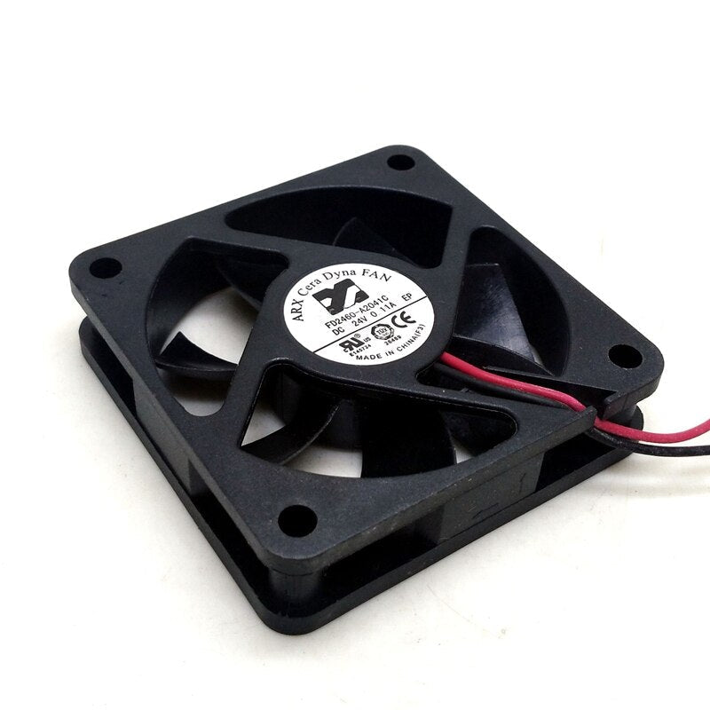 FD2460-A2041C 24x24x60mm 24V DC Axial Cooling Fan