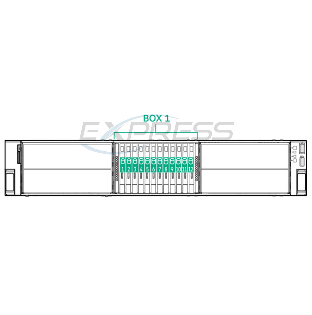P64381-B21 - GPU 12 EDSFF NVMe x4 DA Kit | Refurbished HPE ProLiant DL345 Gen11