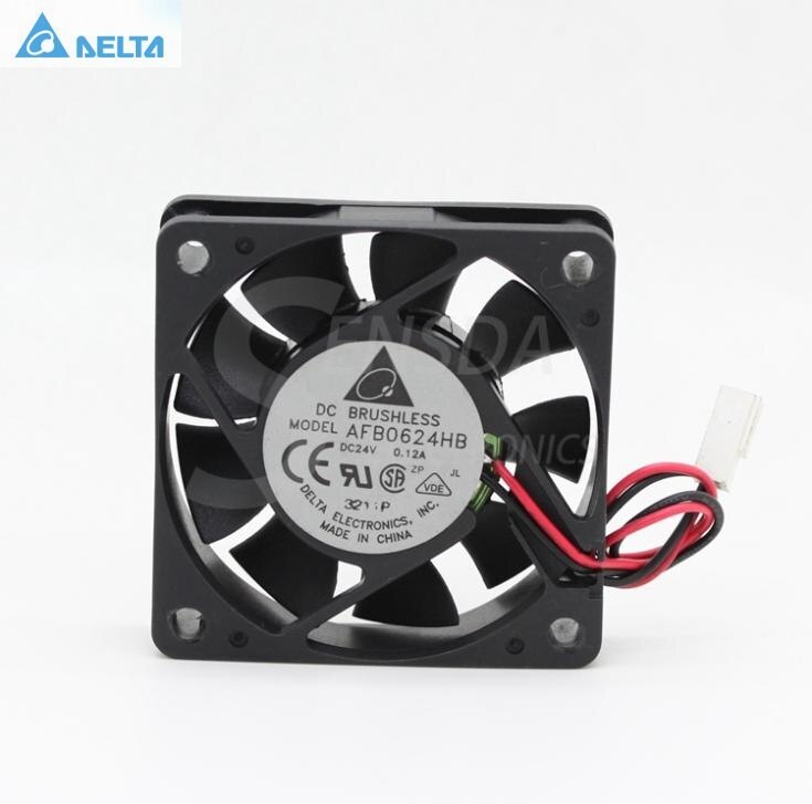 Delta AFB0624HB 60x60x15mm 24V DC 0.12A Axial Cooling Fan