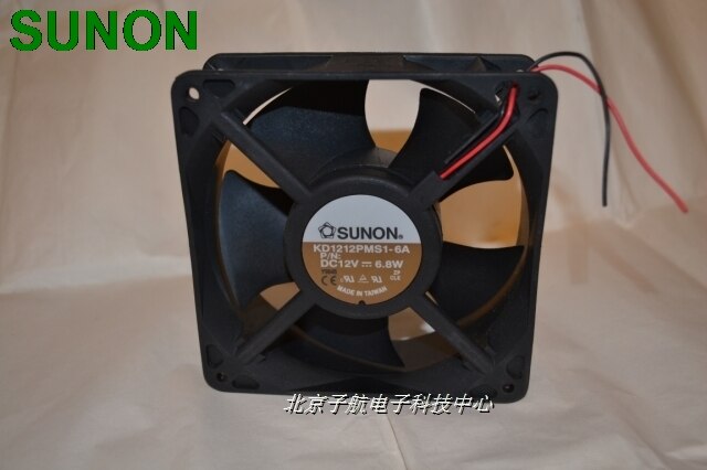 SUNON KD1212PMS1-6A 120x120x38mm 12V DC Axial Cooling Fan