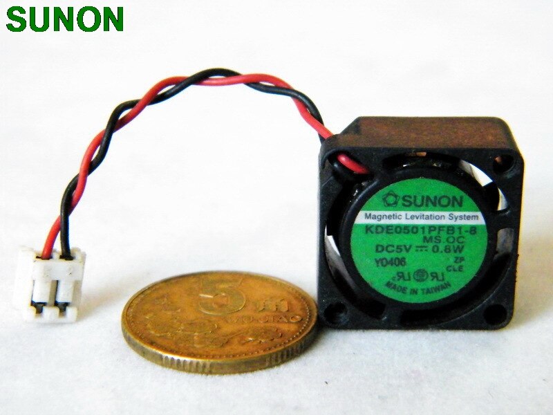 SUNON KDE0501PFB1-8 20x20x10mm 5V DC Axial Cooling Fan