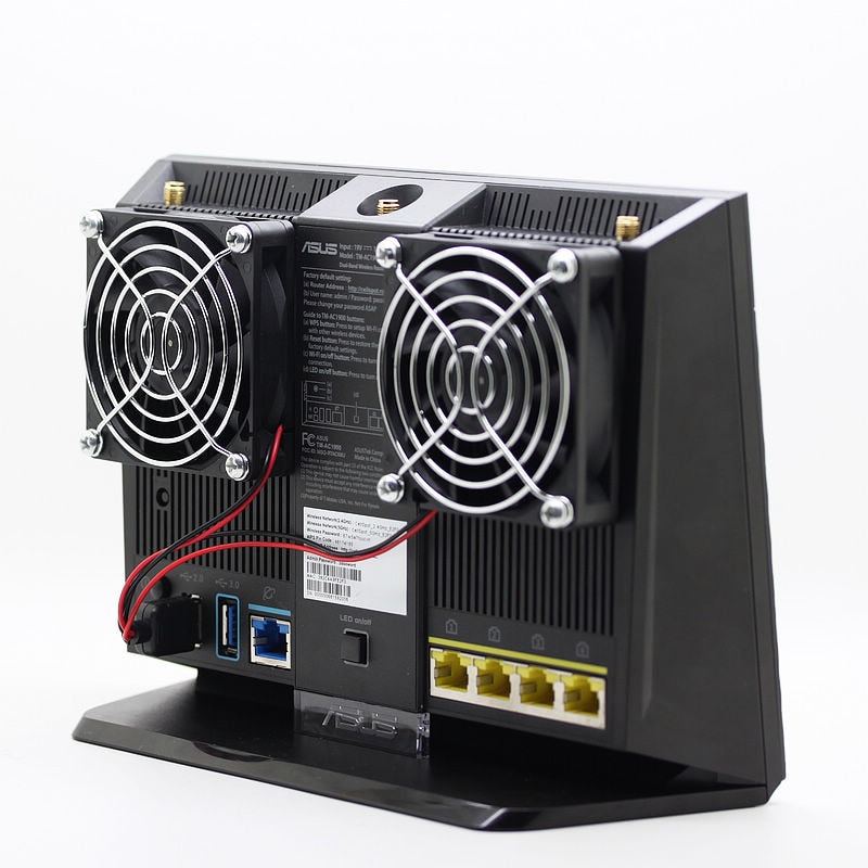 RT-AC68U 70x70x15mm Axial Cooling Fan