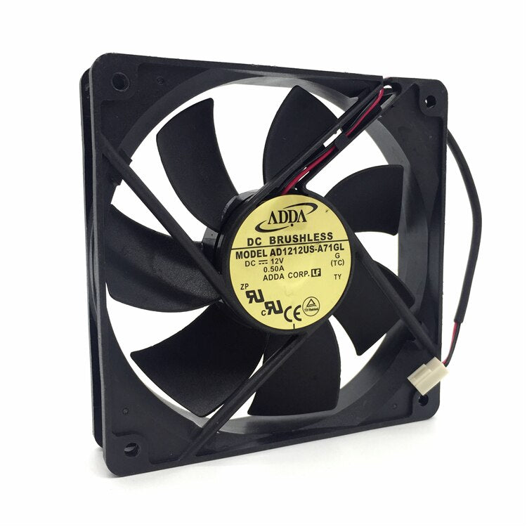 ADDA AD1212US-A71GL 120x120x25mm 12V DC Industrial Cooling Fan