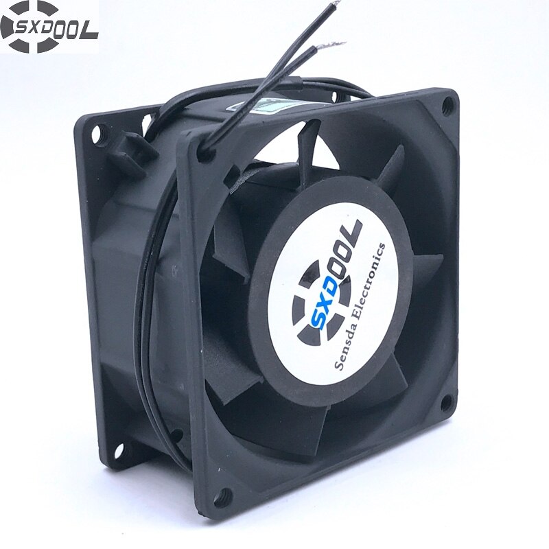 SANJUN SJ8038HA2 230V AC 80x80x38mm AC Axial Cooling Fan