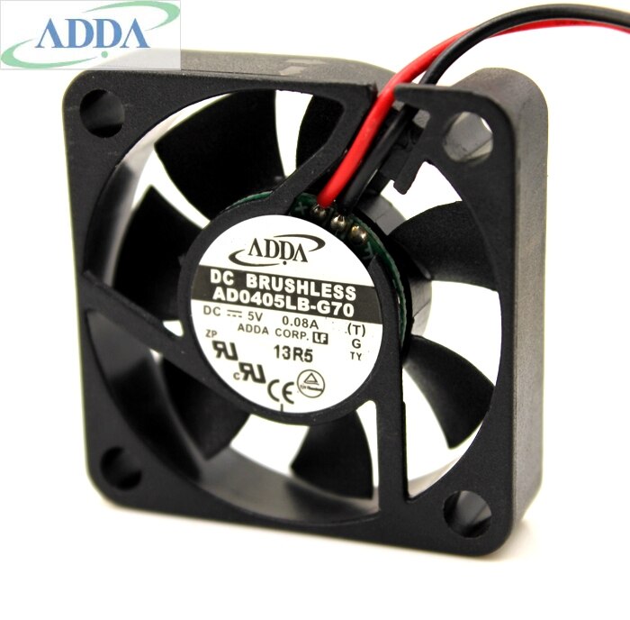 ADDA AD0405LB 40x40x10mm 5V DC 0.08A Axial Cooling Fan
