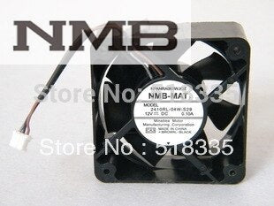 NMB 2410RL-04W-S29 12V DC 0.1A Axial Cooling Fan