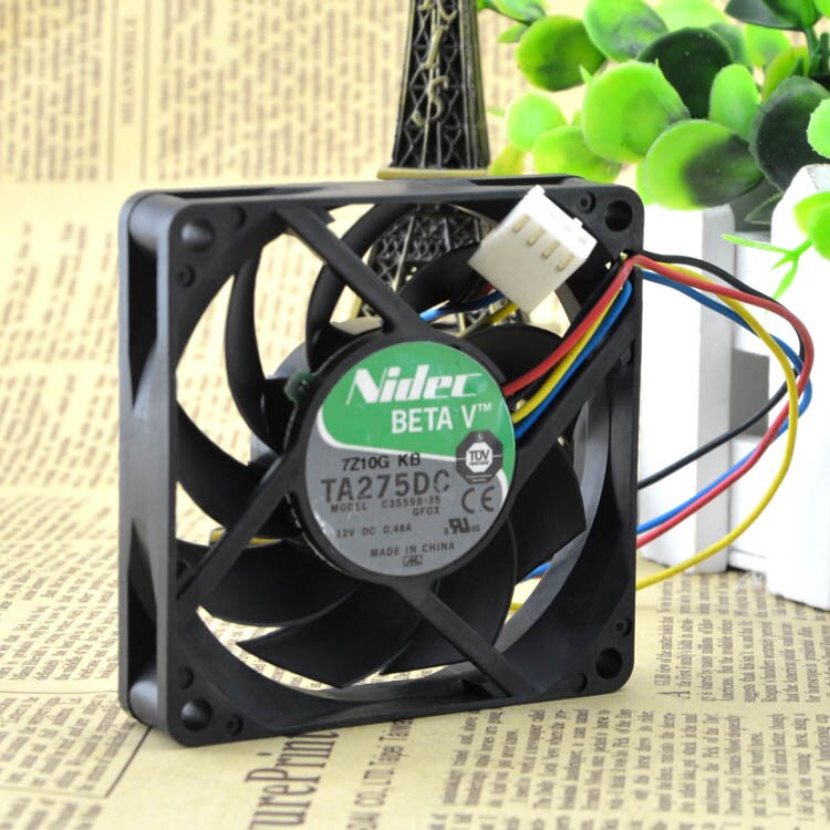 Nidec TA275DC 35x35x59mm 12V DC 0.48A Axial Cooling Fan