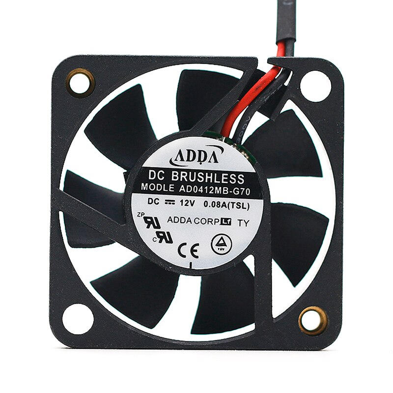 ADDA AD0412MB-G70 40x40x10mm 12V DC 0.08A Axial Cooling Fan