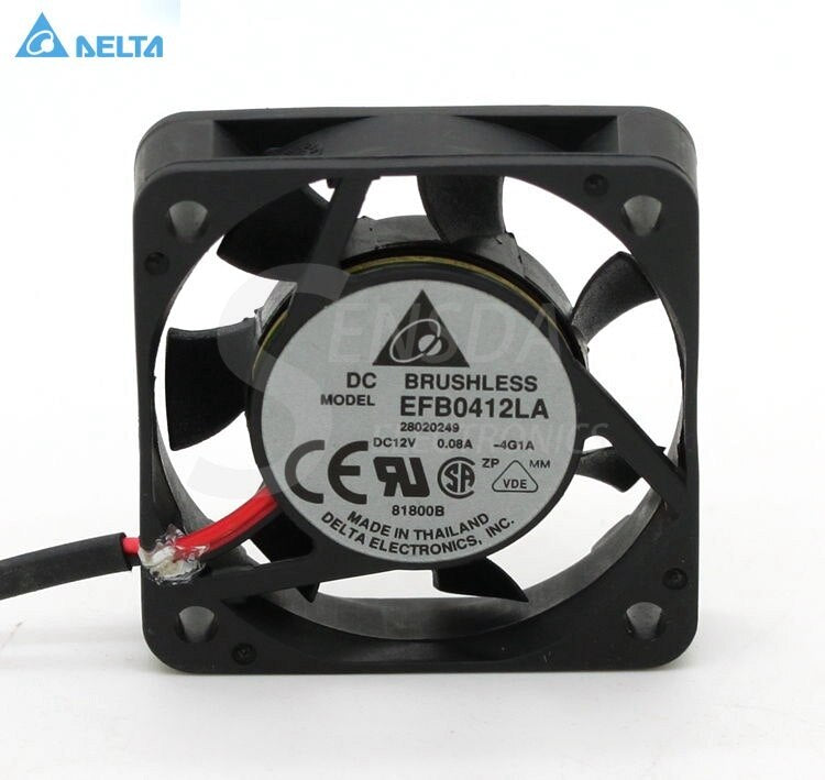 Delta DELTA 12V DC 0.08A Axial Cooling Fan