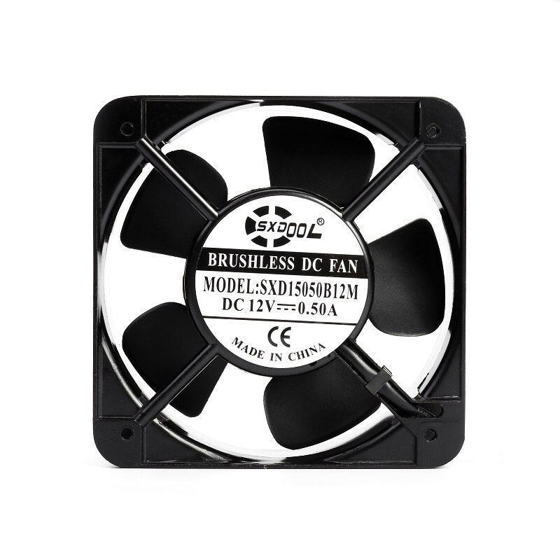 SXDOOL 15050 150x150x50mm 12V DC 0.50A Axial Cooling Fan