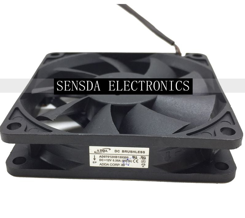 ADDA AD07012HB159300 ADDAA 70x70x15mm 12V DC 0.35A Axial Cooling Fan