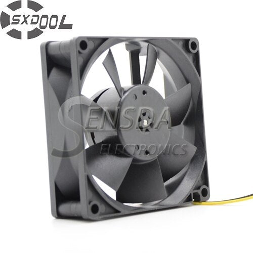 Melco Technorex 80x80x25mm 12V DC 0.18A Axial Cooling Fan