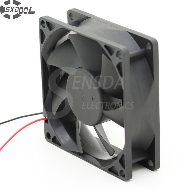 SuperRed 80x80x24mm 24V DC 0.24A Axial Cooling Fan