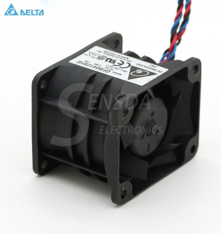 Delta GFB0412SHE 40x50x38mm 12V DC 0.68A Axial Cooling Fan