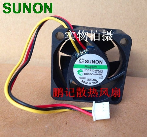 SUNON KDE1204PKV3 40x40x20mm 12V DC Axial Cooling Fan