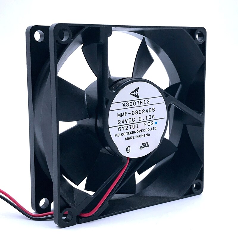 X3007H13 80x80x25mm 24V DC 0.10A Axial Cooling Fan