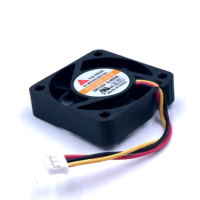 FD124010LB 40x40x10mm 12V DC 0.055A Axial Cooling Fan