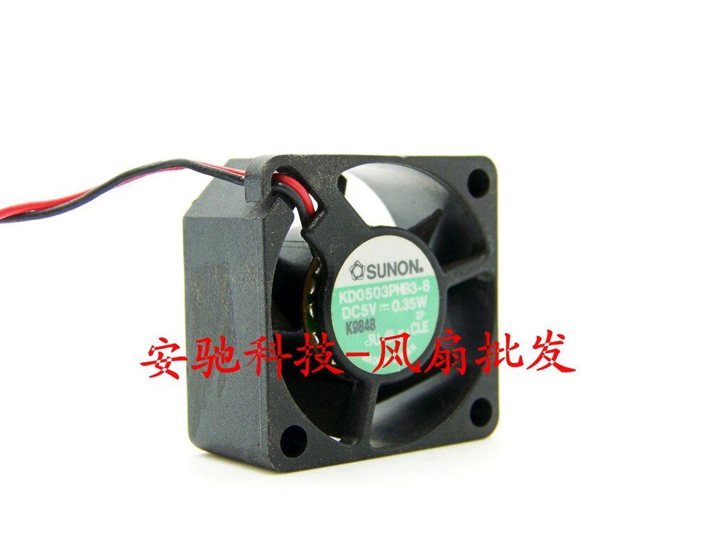 SUNON KD0503PHB3-8 30x30x15mm 5V DC Axial Cooling Fan
