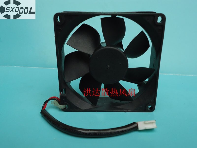 SXDOOL 8025H12S 12V DC 80x80x25mm Brushless Cooling Fan