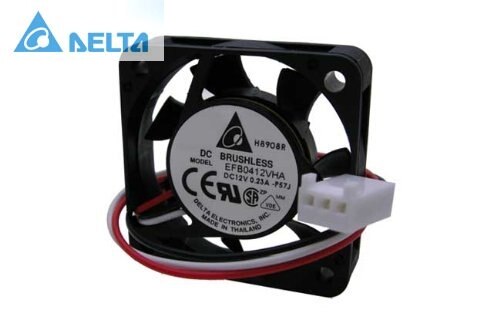 Delta EFB0412VHA 40x40x10mm 12V DC 0.20A Axial Cooling Fan