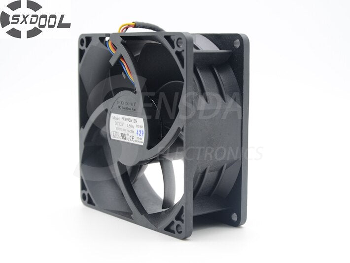 Foxconn PVA092K12N 92x92x38mm 12V DC 1.50A Axial Cooling Fan