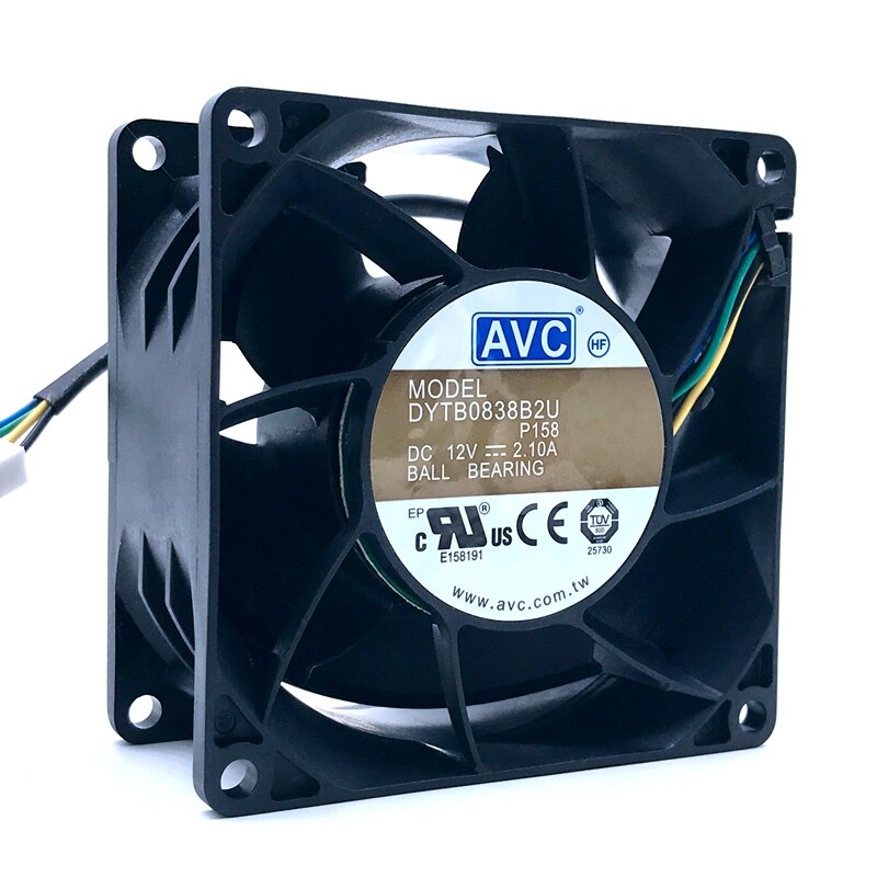 DYTB0838B2U 80x80x38mm 2.1A Axial Cooling Fan