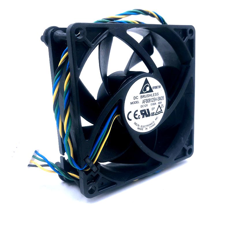 Delta AFB0812SH-SM26 80x80x25mm 12V DC Axial Cooling Fan