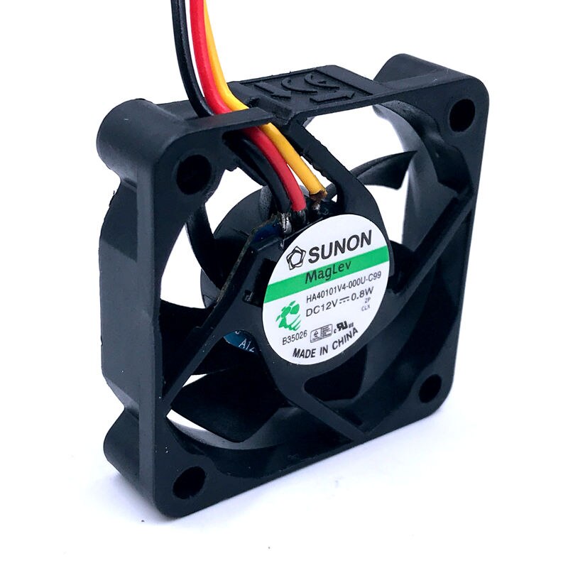 SUNON HA40101V4-000U-C99 40x40x10mm 12V DC Axial Cooling Fan