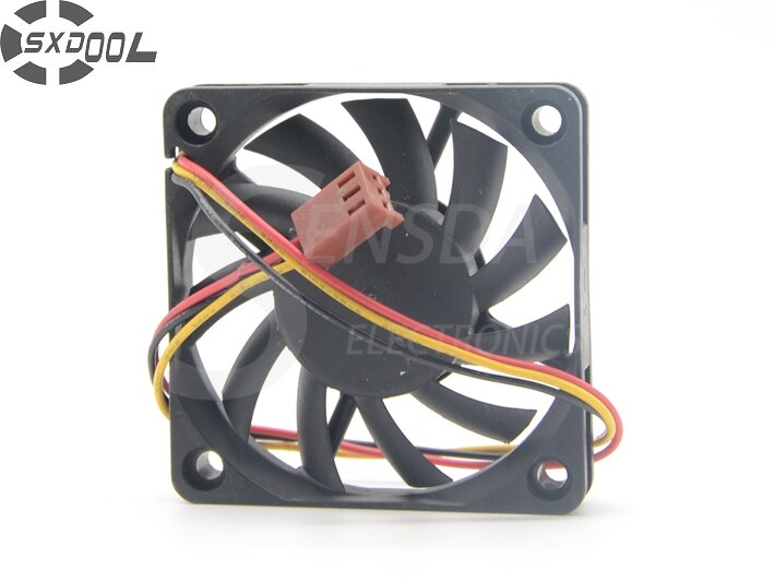 Everflow R126010BU 12V DC 60x60x10mm Heatsink Fan 0.35A