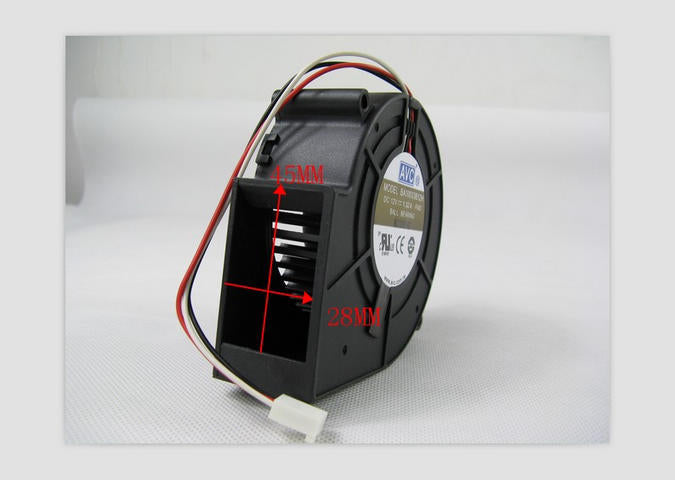 AVC BA10033B12H-FAD 97x94x33mm 12V DC 1.32A 4-Wire Axial Cooling Fan