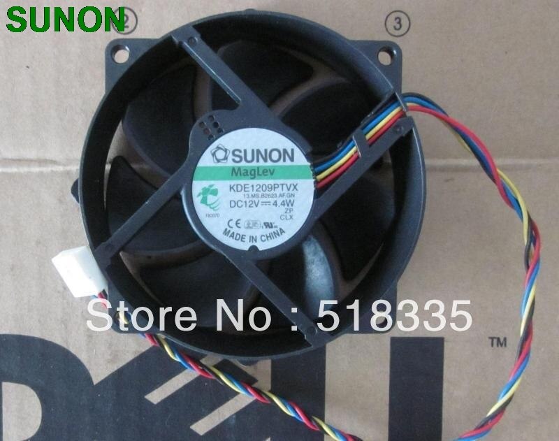 SUNON KDE1209PTVX 80x80x25mm 12V DC Axial Cooling Fan