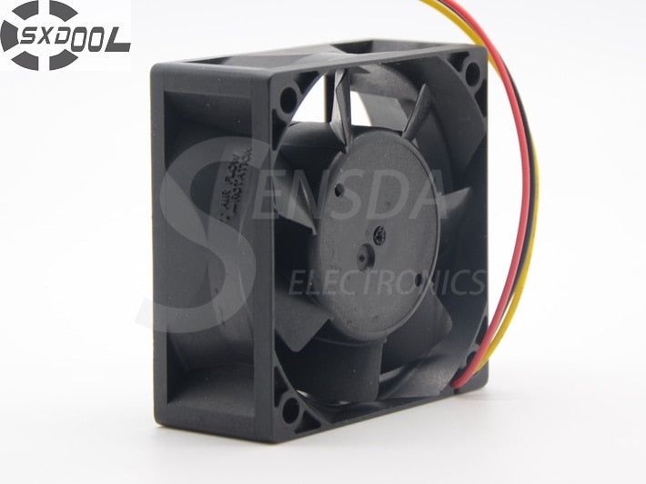 Melco Technorex 60x60x25mm 24V DC 0.10A Axial Cooling Fan