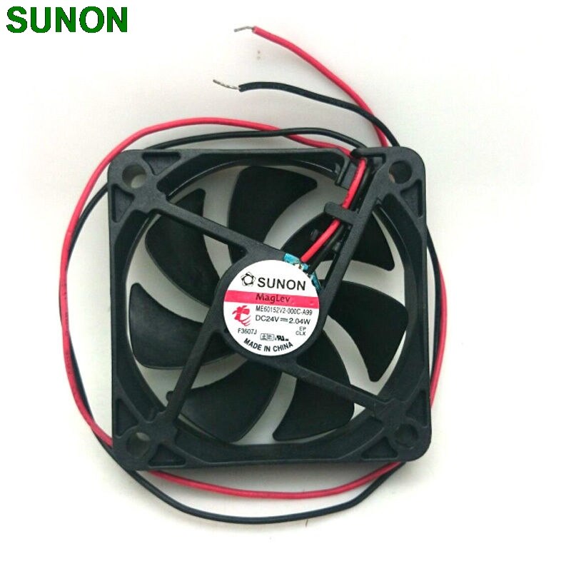 SUNON ME60152V2-000C-A99 60x60x15mm 24V DC Axial Cooling Fan