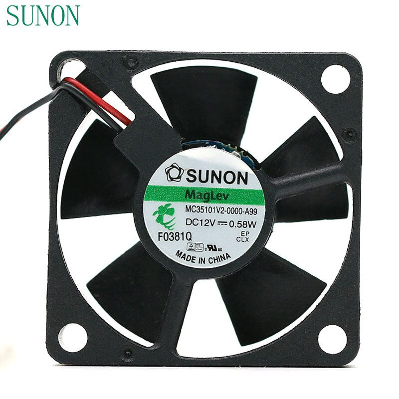 SUNON MC35101V2-0000-A99 35x35x10mm 12V DC Axial Cooling Fan